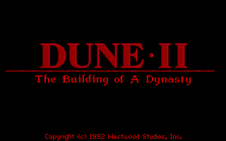 Сохранение для Dune 2: The Building of a Dynasty